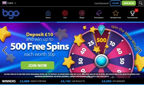 bgo casino bonus